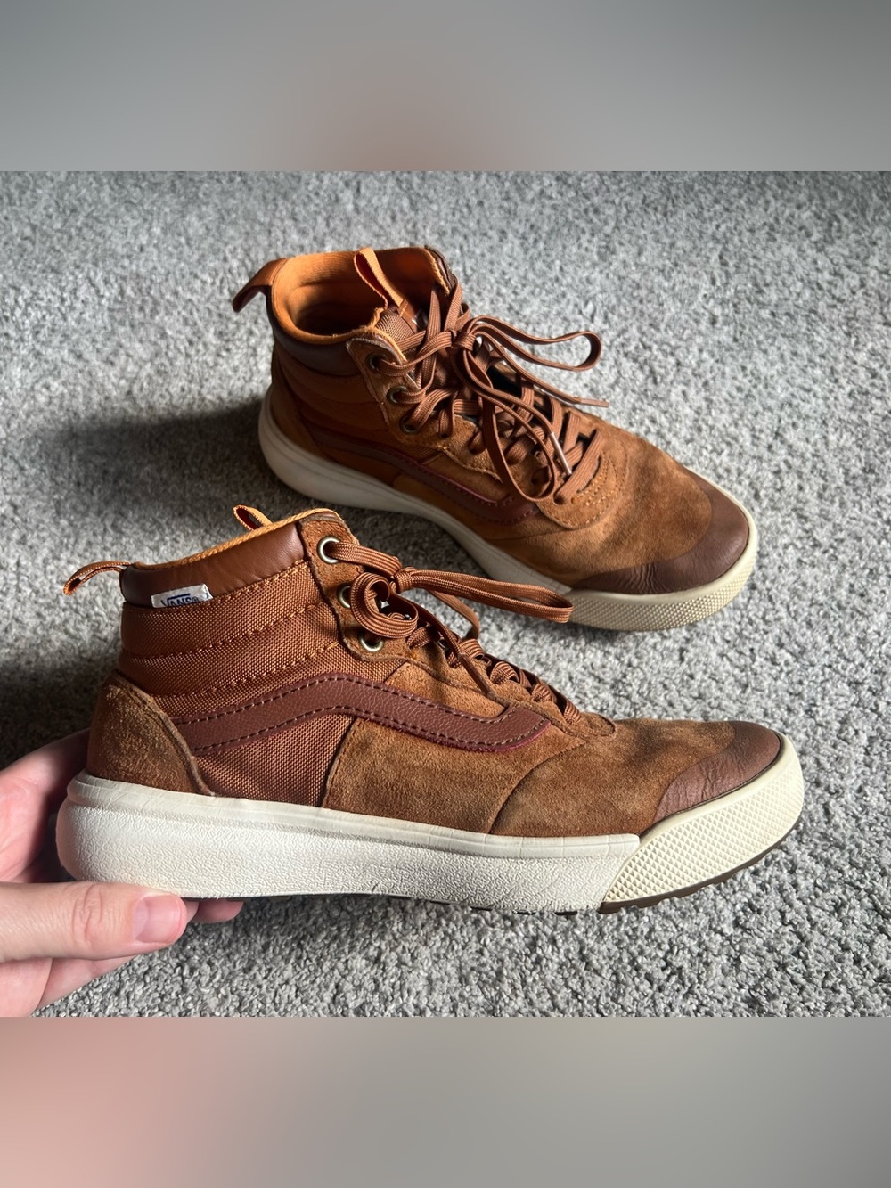 VANS UltraRange Hi MTE Men's 5 / Women's 7.5 Glazed Ginger VN0A3MVSDX3 Boots